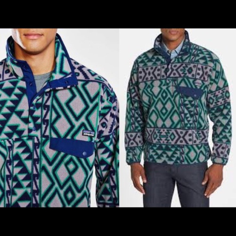 Patagonia Synchilla Snap-T Pullover AztecGeometric